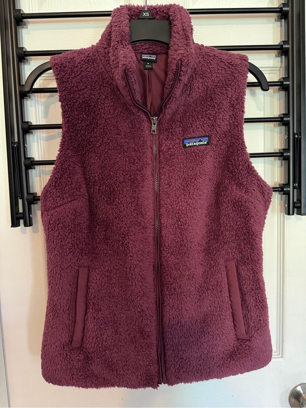 Patagonia Women's Plush Fleece Vest in Berry